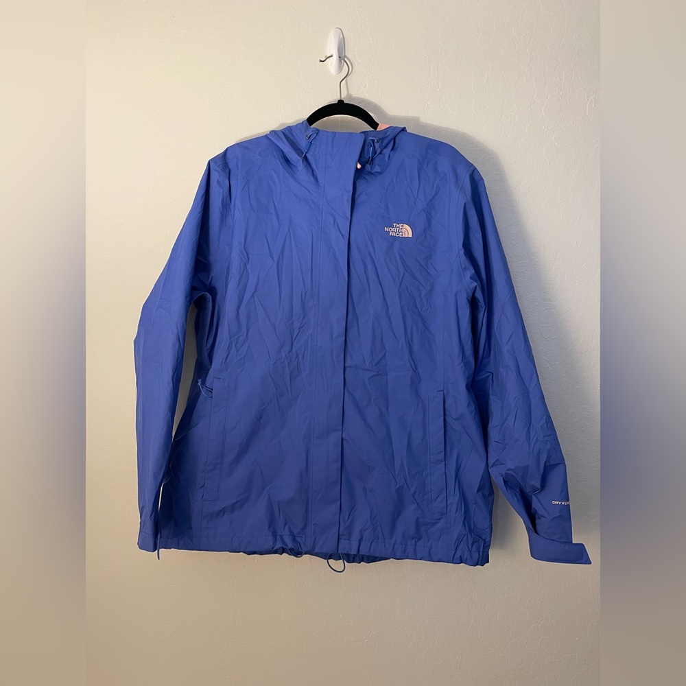 The North Face Vibrant Blue Rain Jacket
